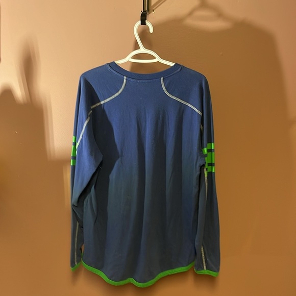 Vancouver Canucks Reebok Long Sleeved Shirt Size Mens Large L NHL Hockey Team - Picture 4 of 4